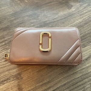 Marc Jacobs Tan Leather Wallet